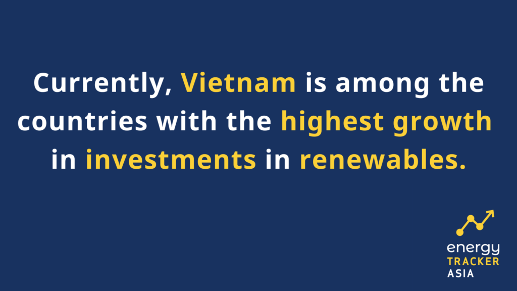 Vietname is among the countries with highest growth in investments in renewables