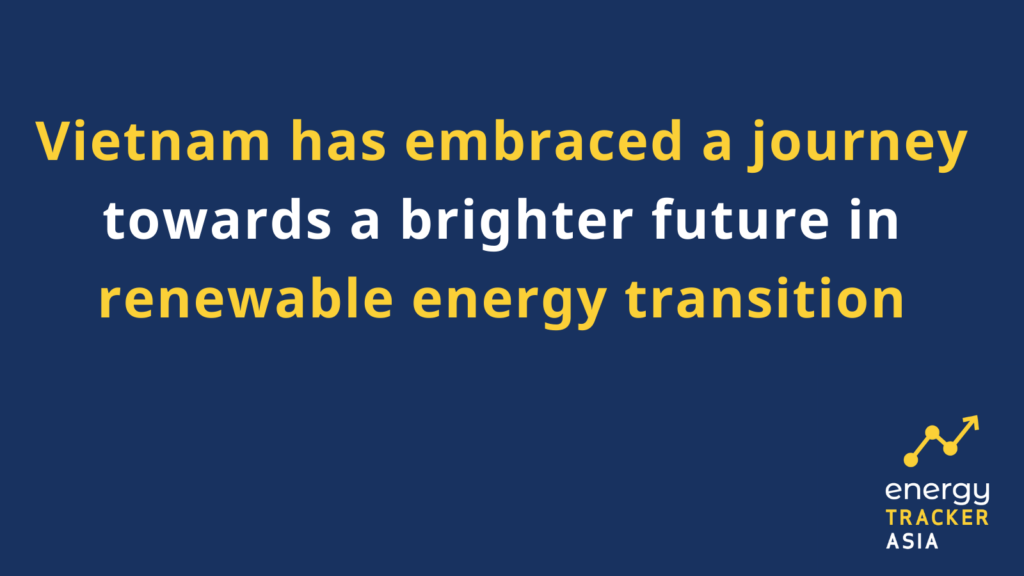 Vietnam has embraced a journey towards a brighter future in renewable energy transition