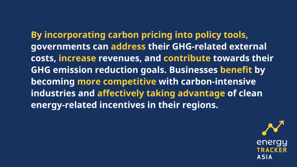 quote on carbon pricing instrument importance