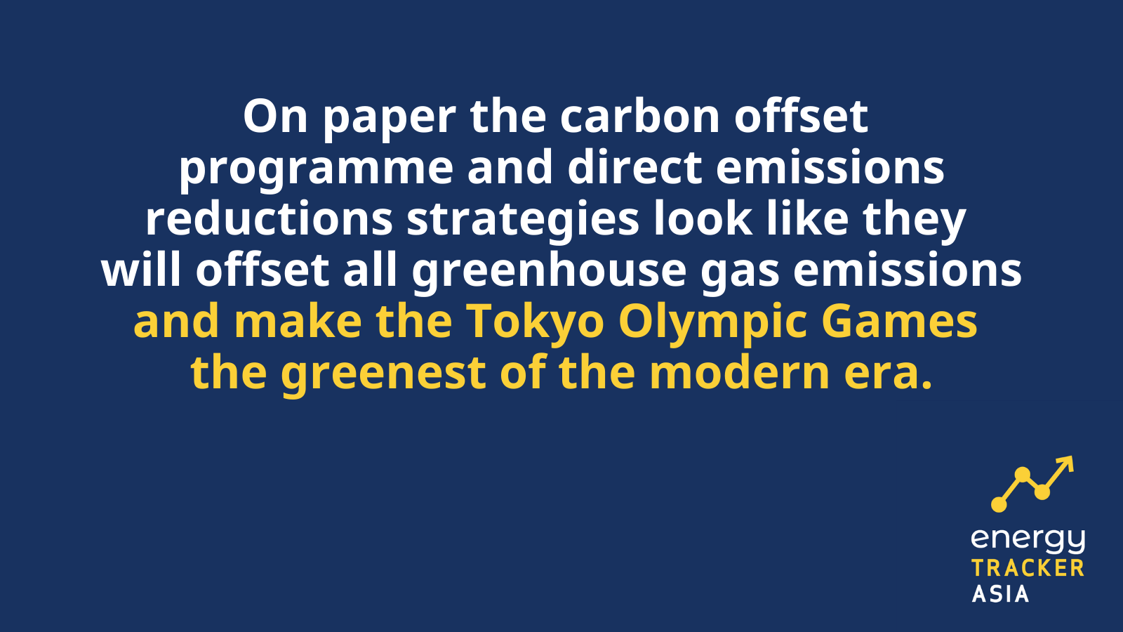 renewable energy, Paris Agreement, Tokyo 2021, Tokyo Olympics, Tokyo Carbon Offset Programme, carbon offset, green sports