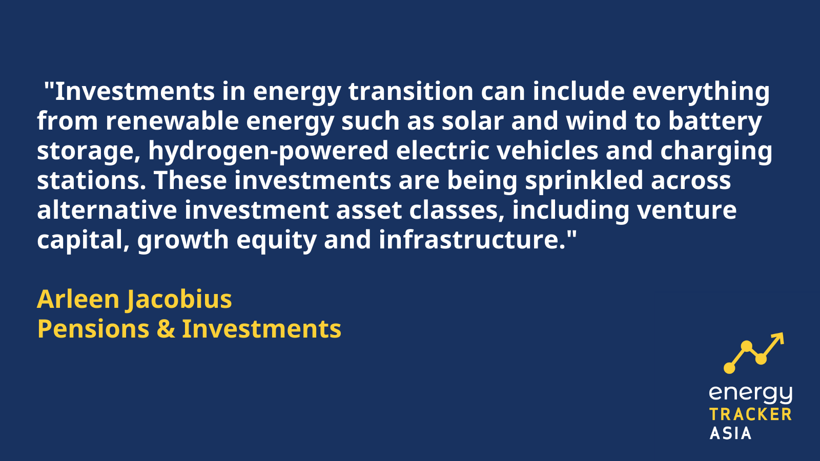 Energy Transition Fund – Capitalising on Renewable Energy