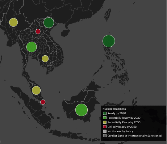 Nuclear power is slow to grow in Asia.