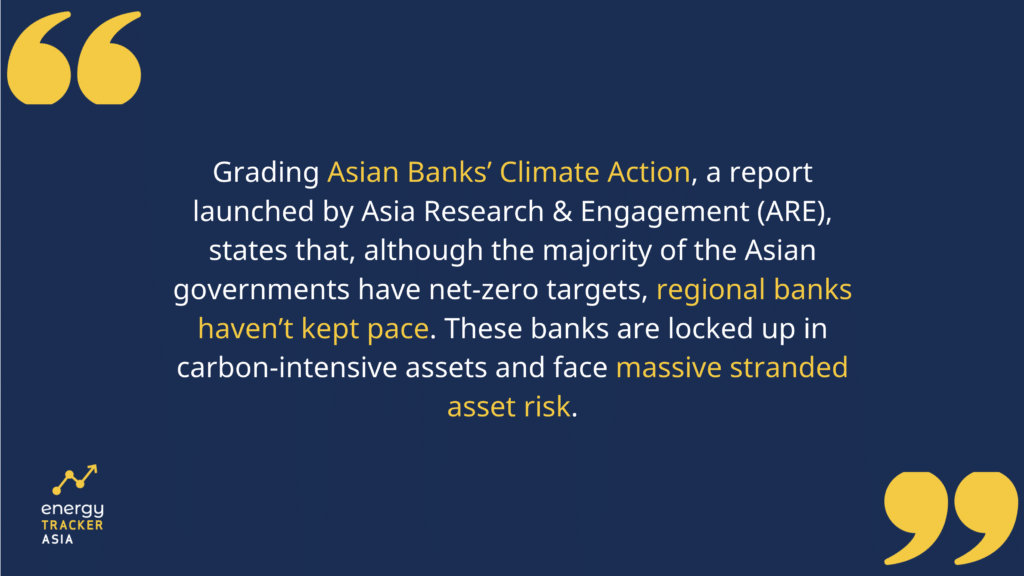Asian Banks and financed emissions