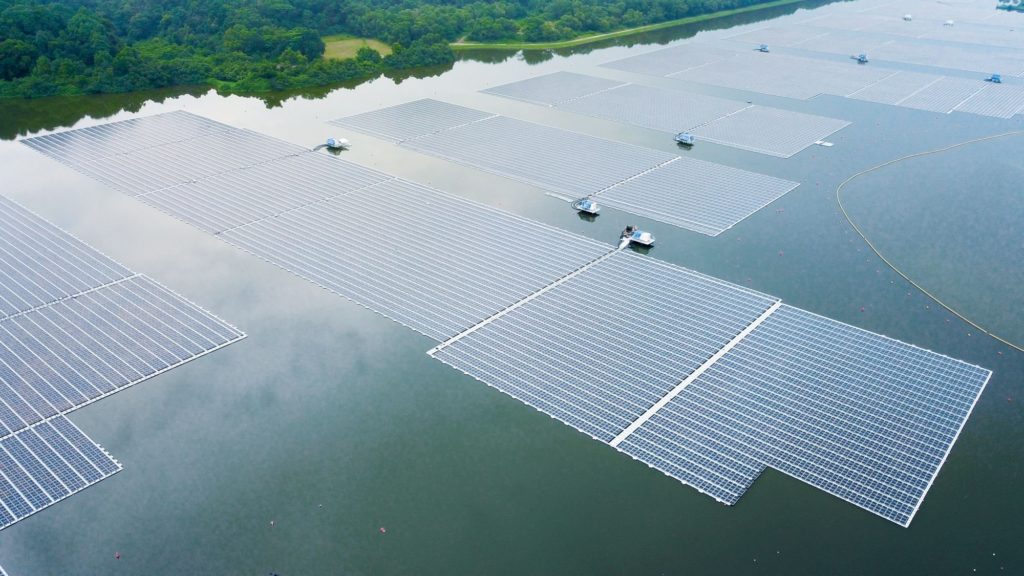 Tengeh Floating Solar Farm.