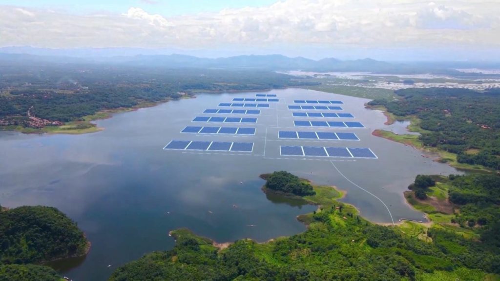 Thailand's floating solar farm.