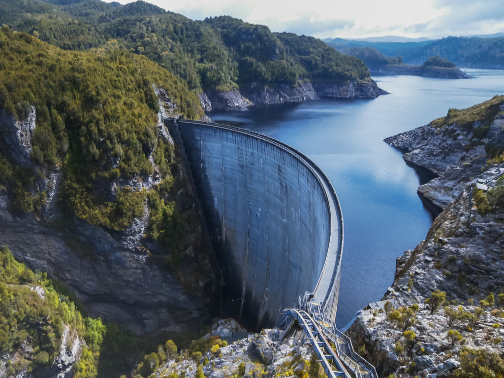 Rivers, rainfall, dams for hydropower (hydroelectric energy)