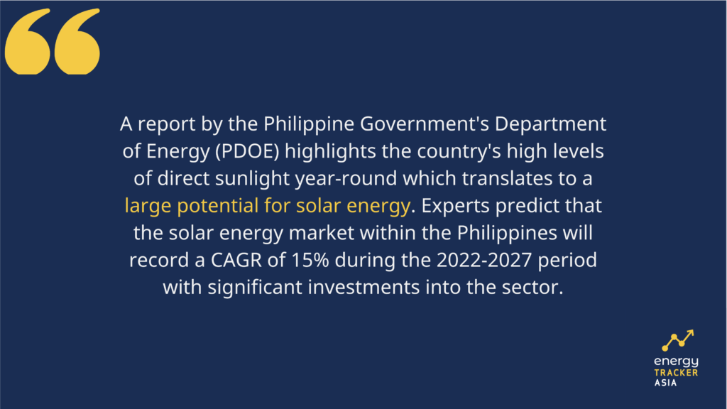 solar energy in the Philippines