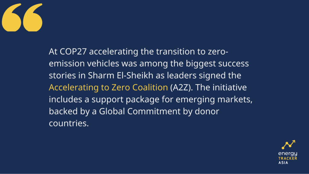 COP27 and the 2022 EV Sales Boom
