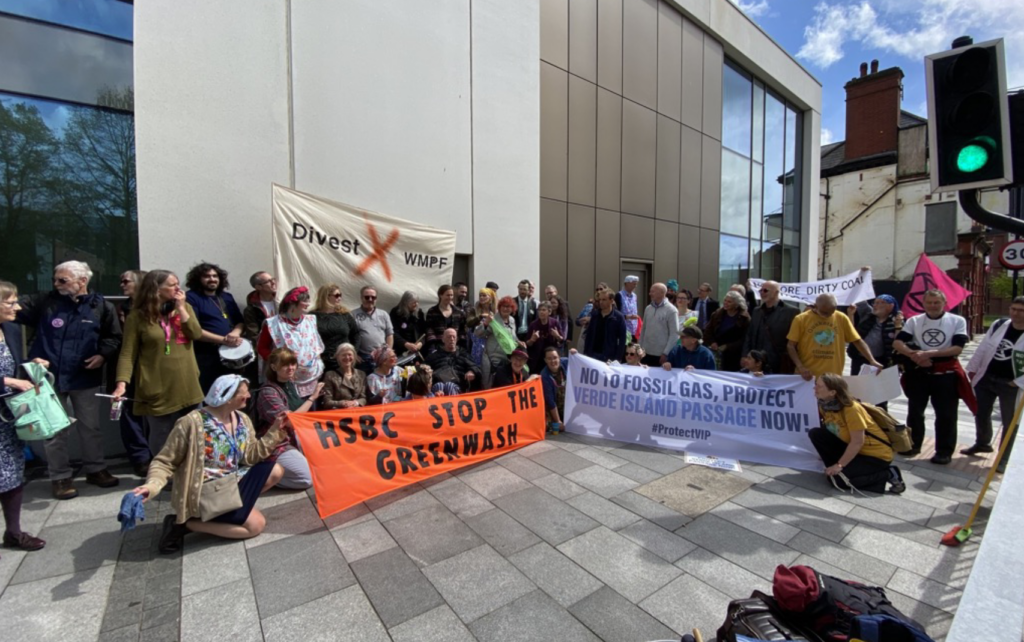 Protect VIP and International Cause-Oriented Groups Disrupted HSBC’s Annual General Meeting
