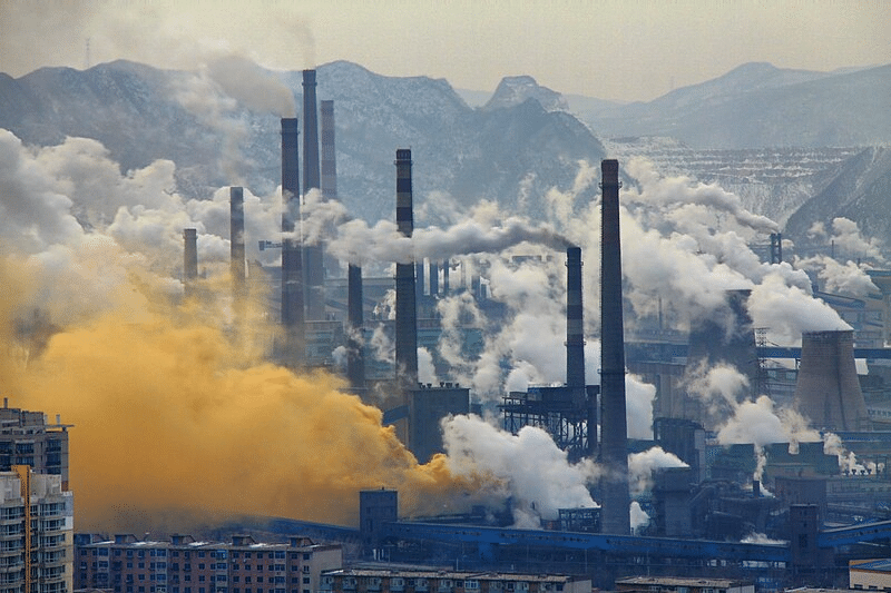 Benxi heavy steel industries factory in China