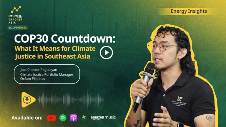 COP30 Countdown: What It Means for Climate Justice in Southeast Asia – Podcast
