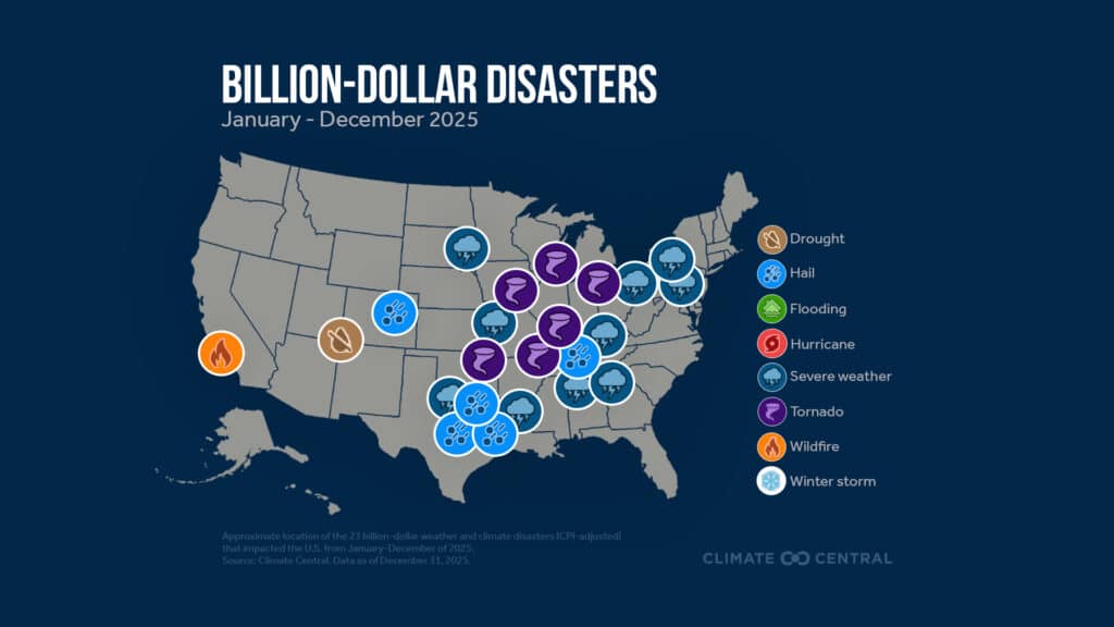 Natural disasters
Source: Climate Central