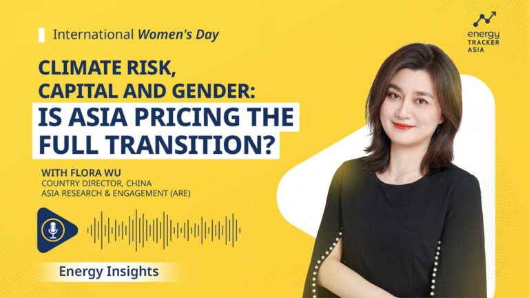 Climate Risk, Capital and Gender: Is Asia Pricing the Full Transition? – Podcast
